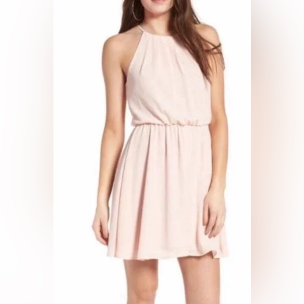 Francesca’s Lush Blush Dress, Size L